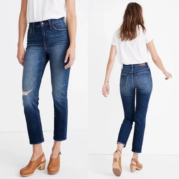 Madewell The Perfect Vintage Jean in Bellbrook Wash:  Comfort Stretch sz 24 - Picture 6 of 15